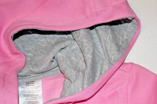 FELPA CON CAPPUCCIO PULLOVER RAGAZZA NUOVA CON ETICHETTE - NCAA TENNESSEE TITANS ROSA RICAMATA - Foto 4 di 7
