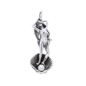 Oberon Zell Goddess Aphrodite  Sterling Silver Pendant by Peter Stone Jewelry