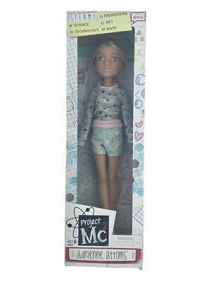 Project Mc2 Experiments with Dolls Adrienne Attoms STEM Doll Blonde Netflix NEW