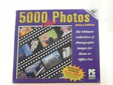 5000 Color Photos Deluxe Edition CD-ROM Ultimate Collection for Home/Office Use