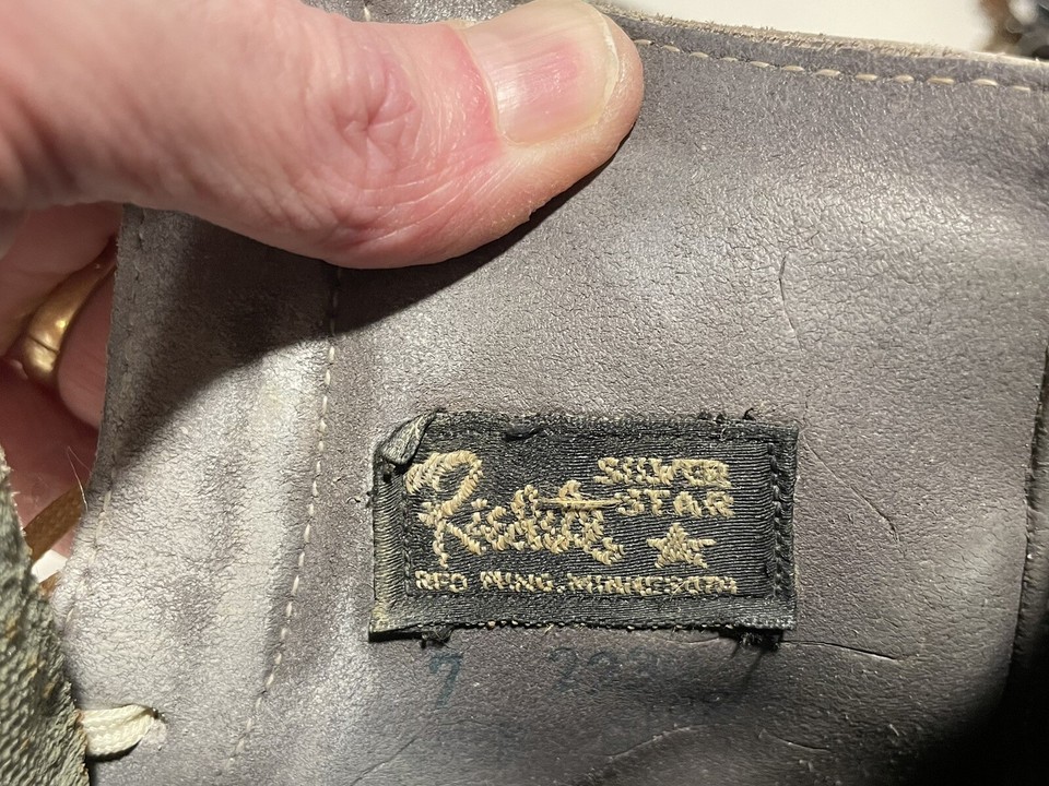 Vtg RIEDELL Roller Skates Womens 7B Olympian Belair Wheels Douglas