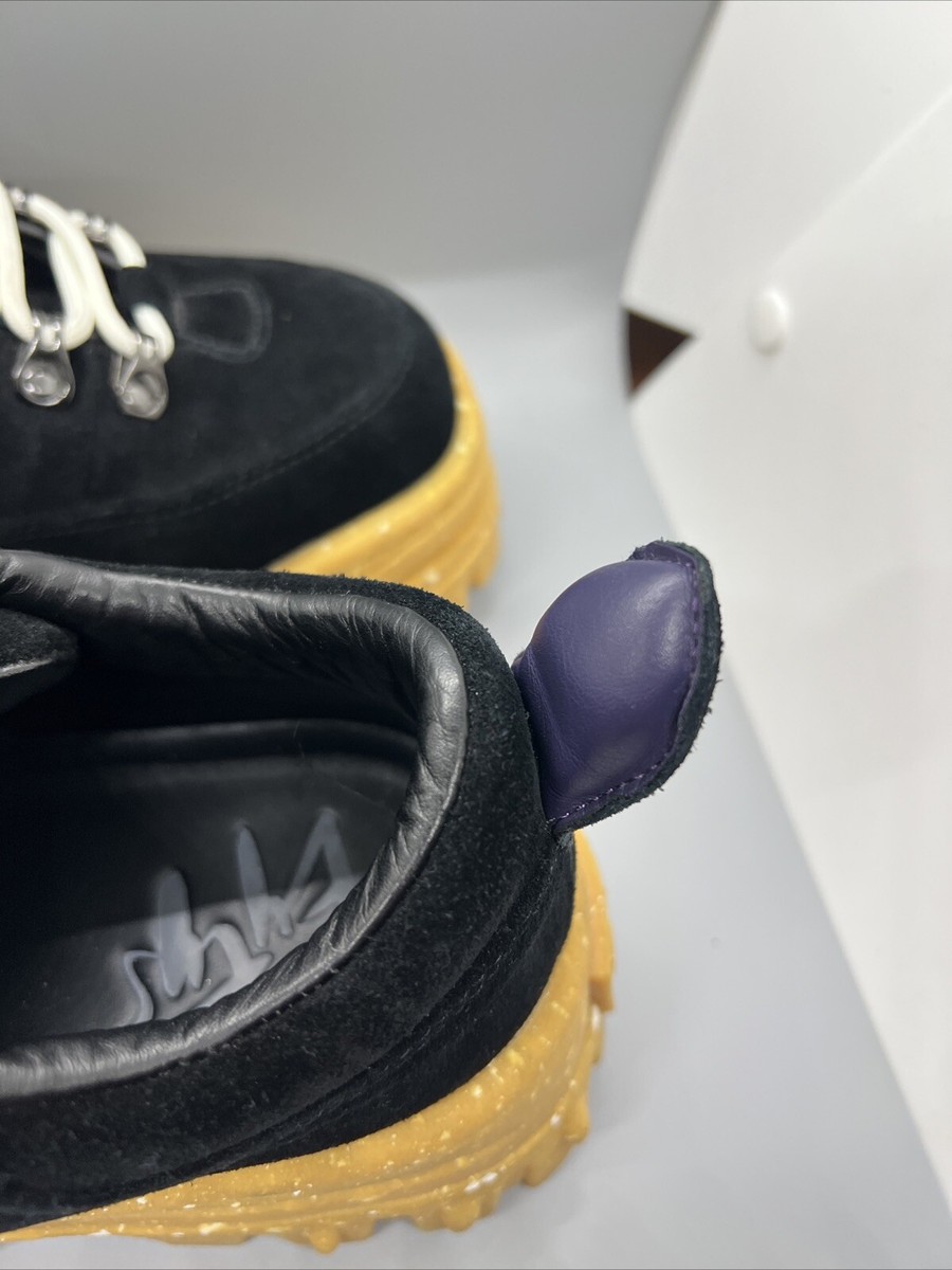 Eytys Angel Black Suede Brown Speckled Soul U.S 6 Women EUC Light