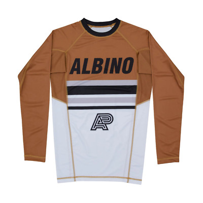 Albino and Preto 18 Comp Rash Guard LS   Blue   Extra Large (XL)   BRAND NEW
