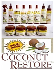 Nature's Protein COCONUT  Restore Hair Products- YOUR CHOICE OF ITEMS!