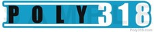 Poly 318 Engine Decals Turquois Valve Cover Sticker Fits Plymouth Chrysler Dodge