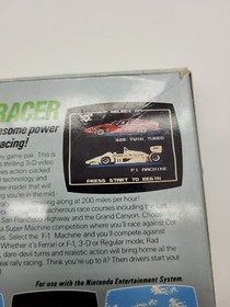Vintage NES Nintendo RAD RACER In Box