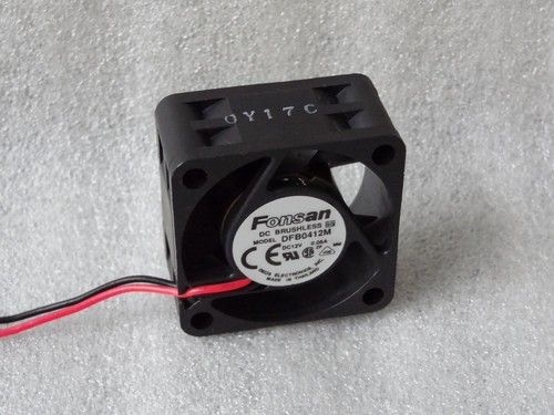 PAPST Typ 412 Axiallüfter 40x40x20mm 12V- 10m³/h 18dBA