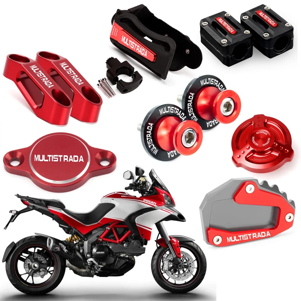 Para Ducati Multistrada 950S 1200 1200s 1260 1260s Moto Accesorio Pieza NUEVO Foto 2 de 4