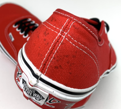 Vans Authentic Rad Pack Red Mens 9 Sneaker 80s BMX Movie RAD | eBay