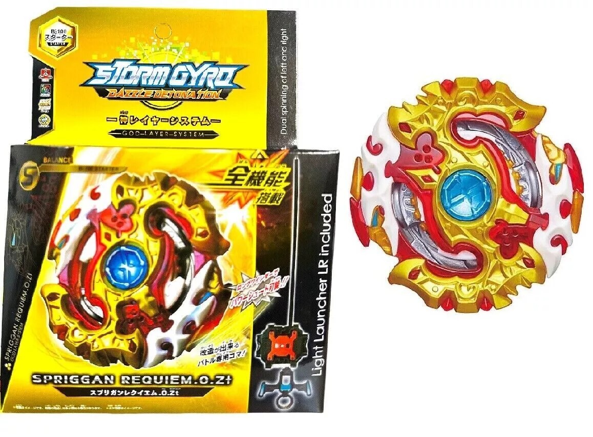 ☆ TOUPIE BEYBLADE BURST SPRIGGAN REQUIEM lanceur B-100 ☆