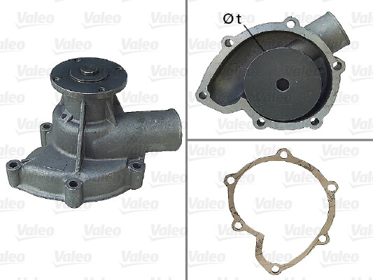 Pompe à eau Valeo 506070 pour stopper les fuites de liquide de refroidissement