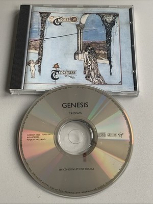 CD Genesis - Trespass - 1994 - Definitive Edition Remaster Zustand sehr gut