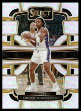 2024-25 Panini Select WNBA Silver Prizm Crystal Dangerfield Los Angeles Sparks