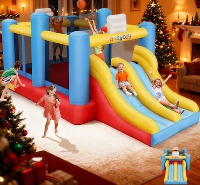 Huge16ft x10ft Inflatable Bounce House Large Jumping House with Ball Game Park 