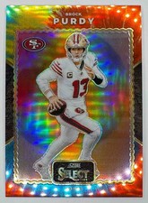2024 Panini Select Brock Purdy #13 Score Throwback Tie-Dye Prizm 23/25 49ers