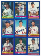 2025 Topps Heritage High Blue Border Parallel Complete Set 225 w/ SPs  KURTZ RC