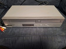 Magnavox MWD2205 4-Head VCR DVD Combo VHS Player - Working