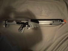 Caliburn C4 High Power Dart Blaster, Gen 3 Darts, 15 Round Worker Mags, Red Dot