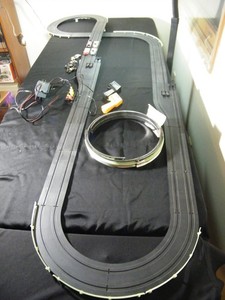 70's Tyco Nite Glow Double Loop Racing SET #8848   Complete w/ Box & Extras