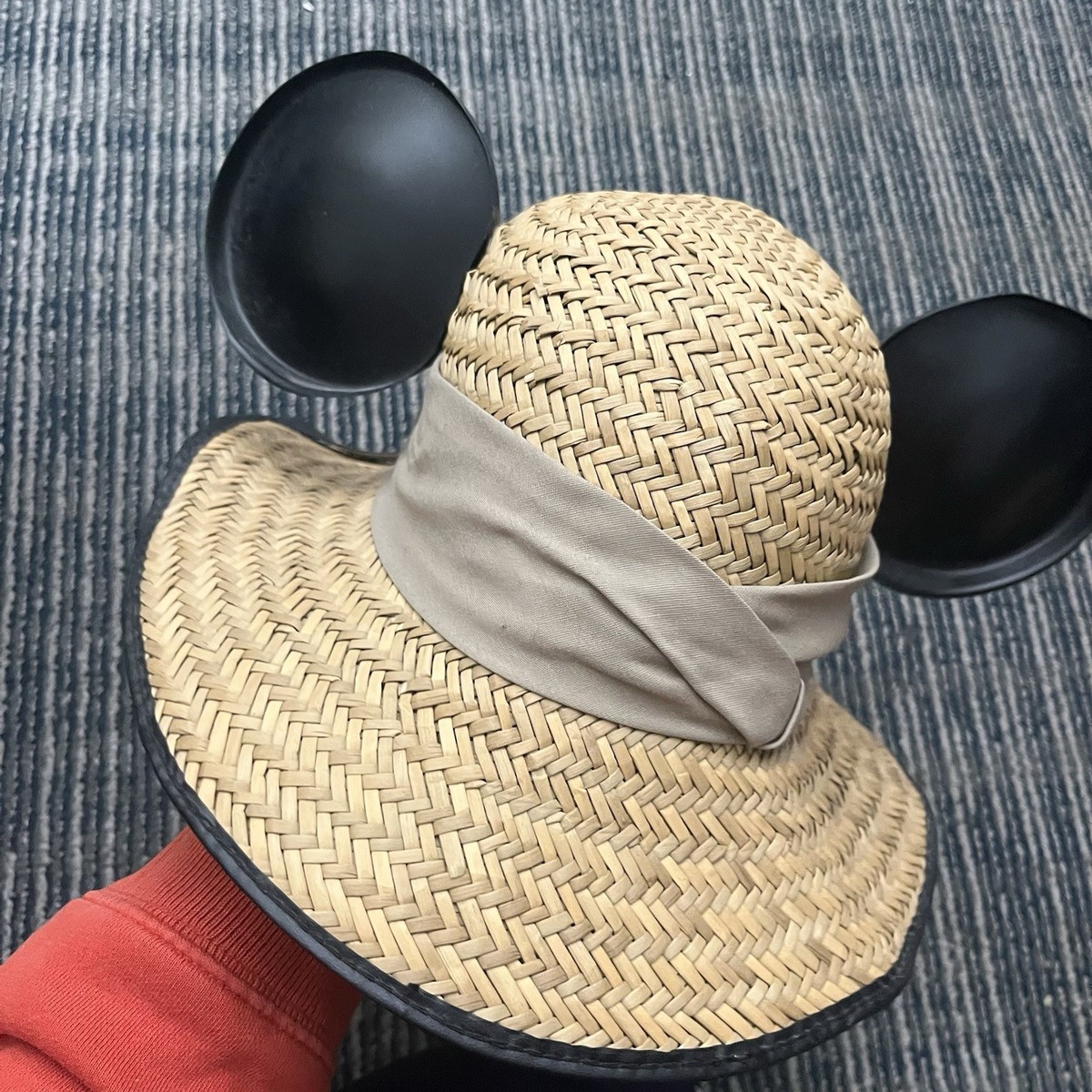 Mickey Mouse Disney Safari Hat with Ears Jacobson Made USA | eBay