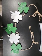 Rae Dunne St Patrick's Day Shamrock Banner