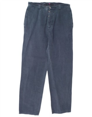 Think Pink Herren Tapered Chino Hose IT 48 Medium W30 L29 Navy Blau AI12