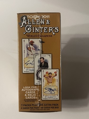 2011 Topps Allen & Ginger’s Baseball Blaster Box Possible Auto & Relic Card ￼￼ - Picture 4 of 7