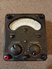 Avometer Model 8 Vintage Multimeter Untested Sold As Seen