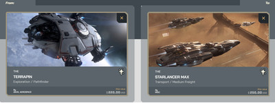 Star Citizen - Anvil Terrapin to Misc Starlancer MAX (Upgrade CCU)