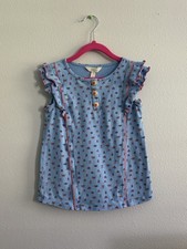 Matilda Jane size 8 Bug Ruffle Top