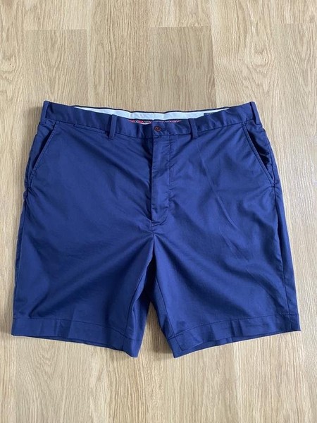 Men Ralph Lauren Shorts Navy Cotton 40