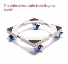 Washing Machine Base Raising Support with Movable Swivel Casters