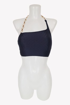 Michael Kors Damen Bademode Gr. 34 (XS) Blau NEU Top Bikini-Oberteil Sommer