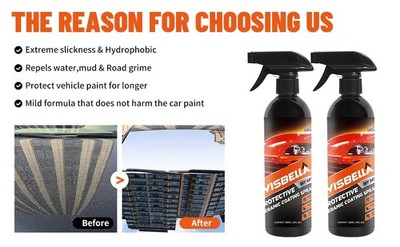 2 Pack 20 oz Quick Effect Coating Agent Advanced Ceramic Spray Coating 600ml