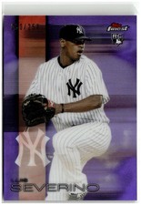 2016 Finest #42 Luis Severino Purple Refractor #/250