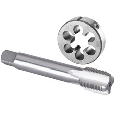 3/4"-20 UNEF Tap and Die Set 3/4 x 20 UNEF Machine Thread Tap and Round Die R...