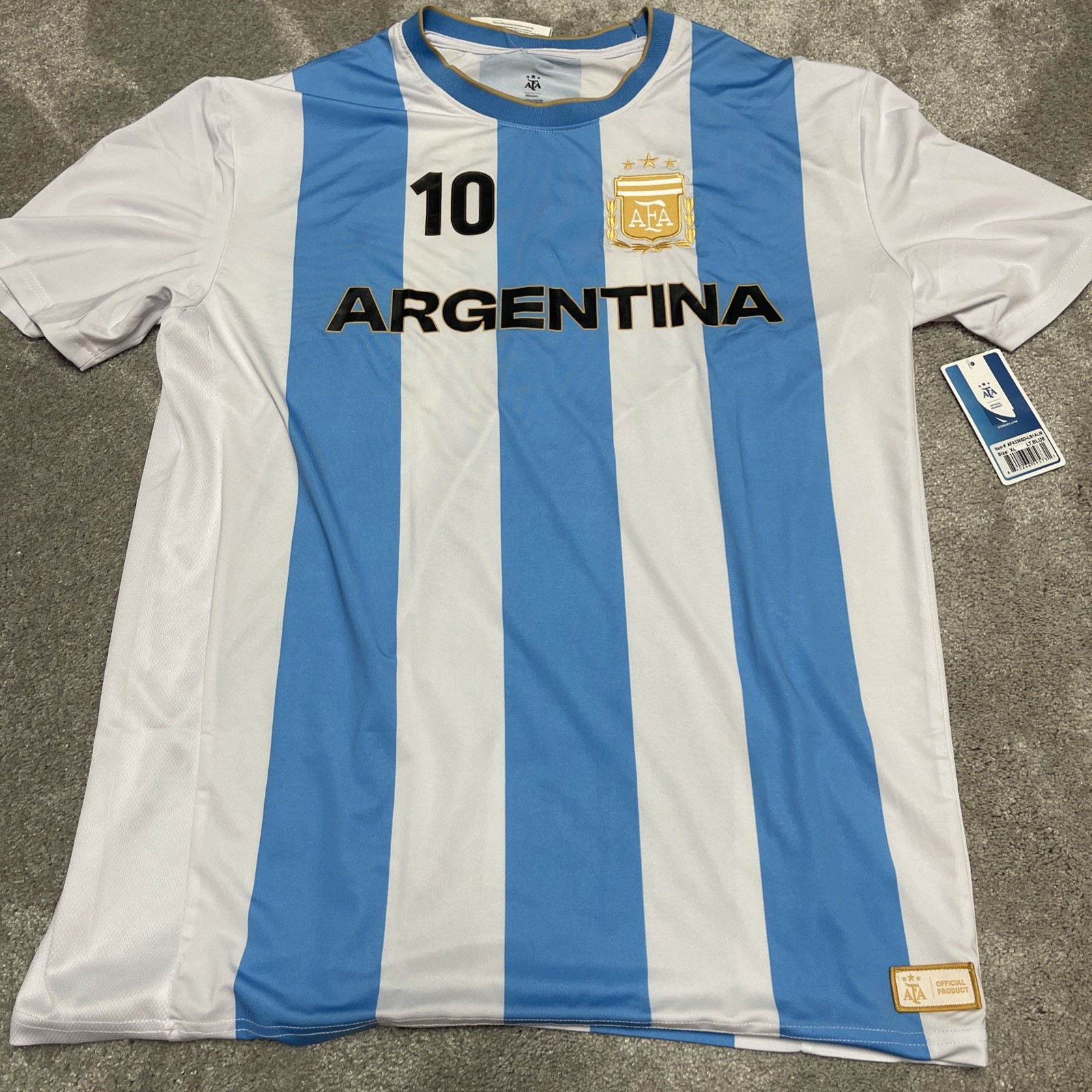 Messi Argentina Jersey XL NEW