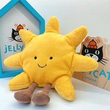 Jellycat Amuseables Sun Plush Toy Tags & Dust Bag 28/36CM Doll Birthday Gifts
