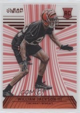 2016 Panini Clear Vision Rookies Level 1 Red /49 William Jackson III #148 0c4