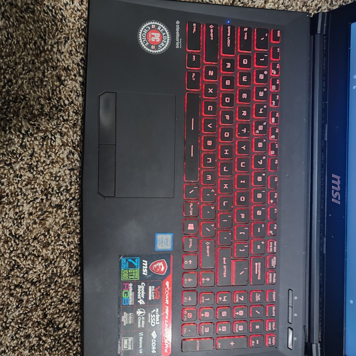 MSI gp62mvr 7rfx Leopard Pro Gaming Laptop | eBay