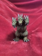      Godzilla King Ghidorah Real Figure KONAMI JAPAN 2002 3.5" No Wings