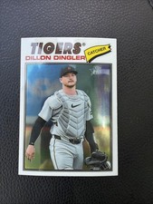 2026 Topps Heritage Chrome Dillon Dingler #73 Tigers