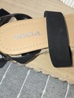 Womens SODA Bryce Black Open Toe Espadrille Platform Wedge Sandals Size 6 — photo 5