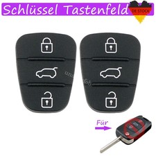2x Auto Schlüssel Tastenfeld für Hyundai i10 & Kia Ceed Picanto Sorento Sportage