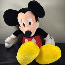 VTG Disney Store Mickey Mouse Plush 17 Stuffed Animal Big Feet Classic 2000 s