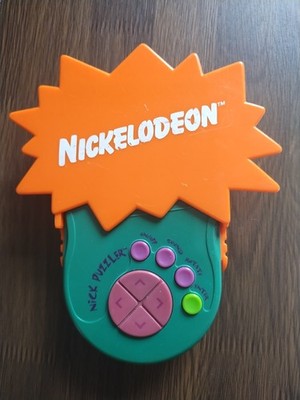 Vintage 1995 Viacom Nickelodeon Nick Puzzler Electronic Handheld Game 90's WORKS