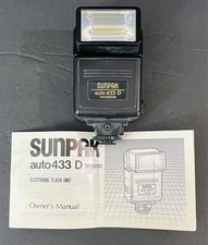 Vintage Sunpak Auto 433D Shoe Mount Thyristor...