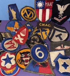 Vintage Mixed U.S. Military Patch Lot WW2 Etc