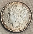 1889 P Morgan BU/AU that nice great luster beautiful free shipping Sigma tested+