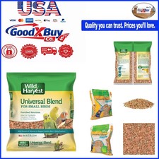 Universal Bird Food 3lb - Nutrient-Rich Seed Blend for Small Birds - Baby Par...